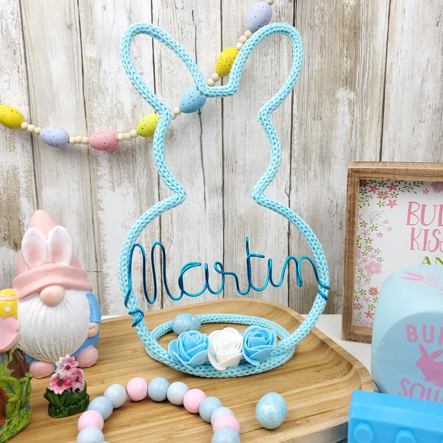 Knitted Wire Art Mini Letter Templates