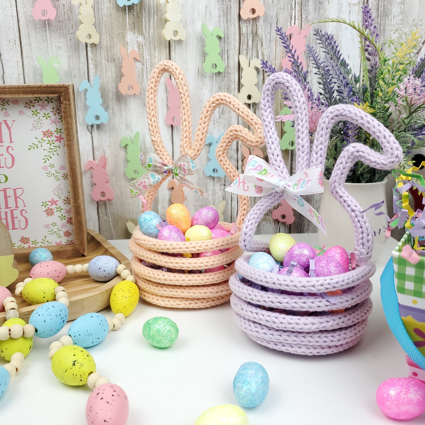 38 Easter Knitted Wire Art Templates