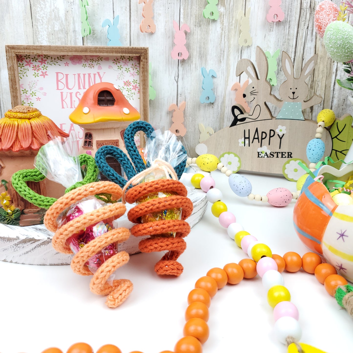 38 Easter Knitted Wire Art Templates