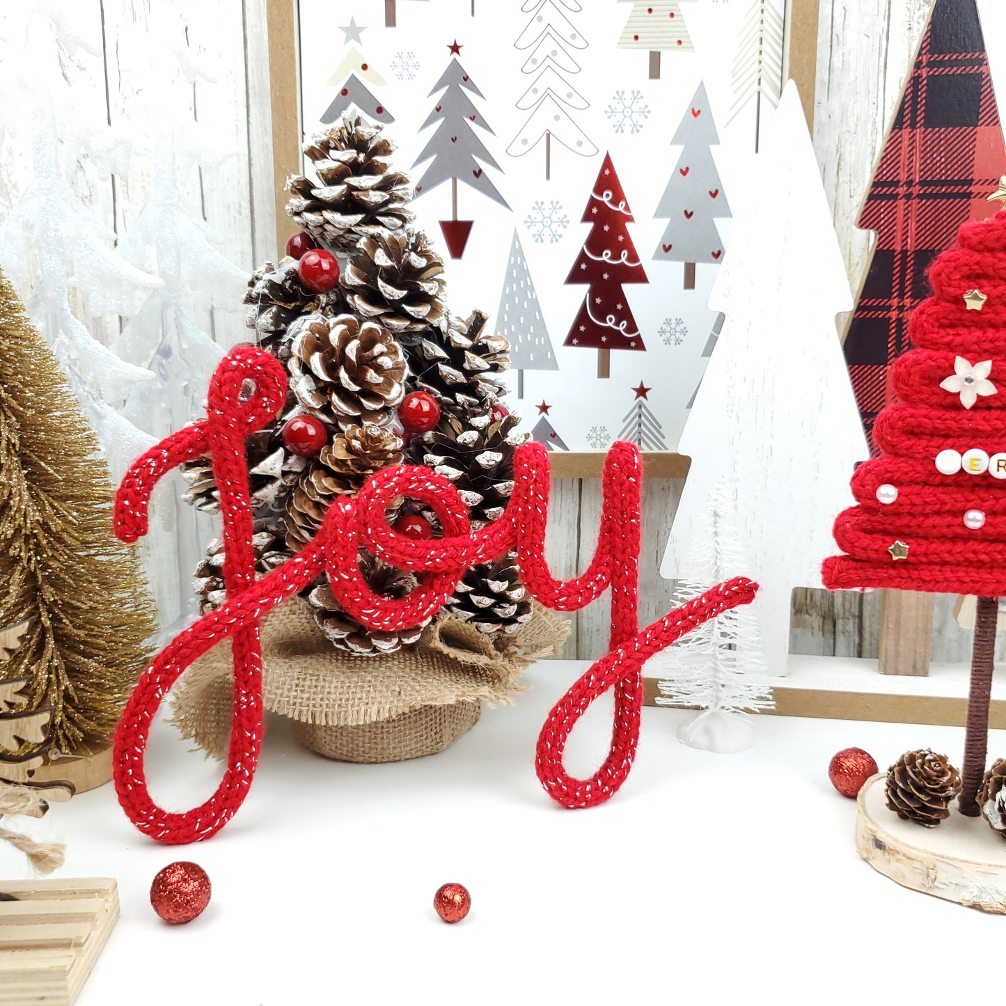 45 Christmas Wire Art Templates – Figures & Initial Letters