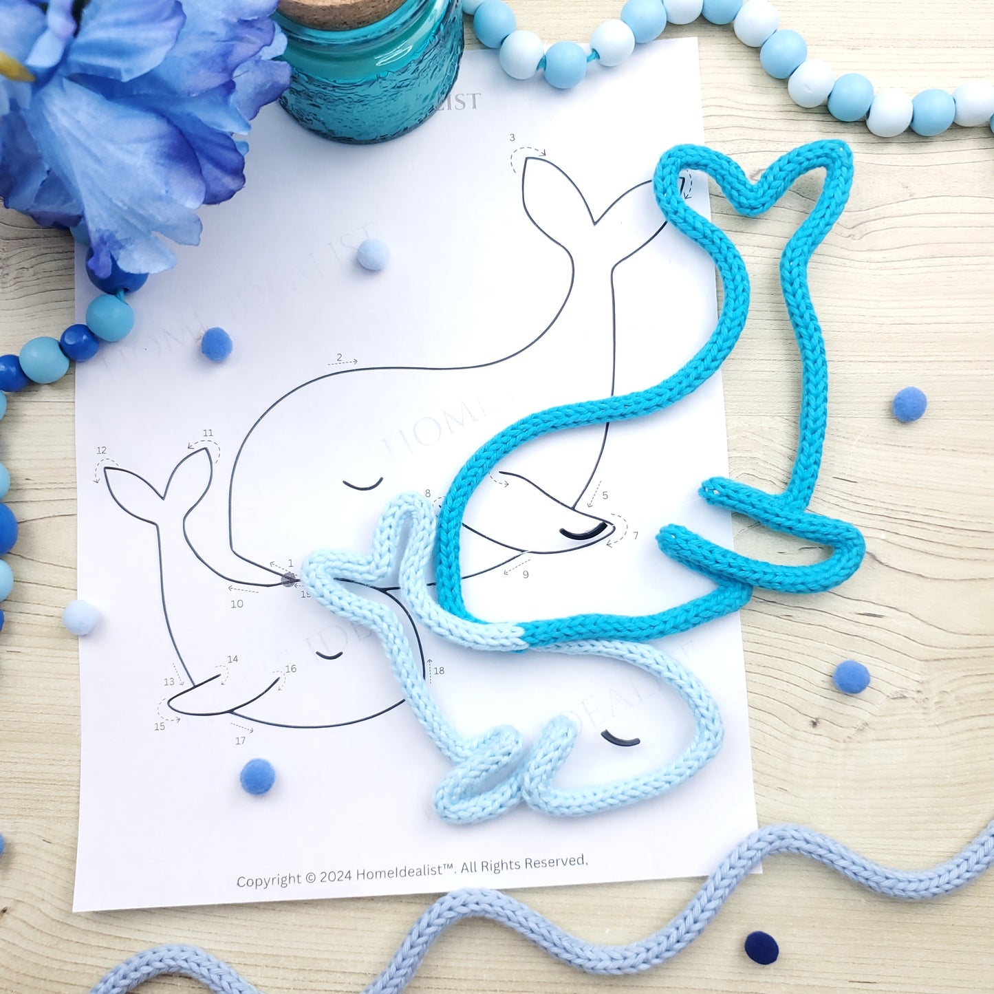 60 Animal Knitted Wire Art Templates