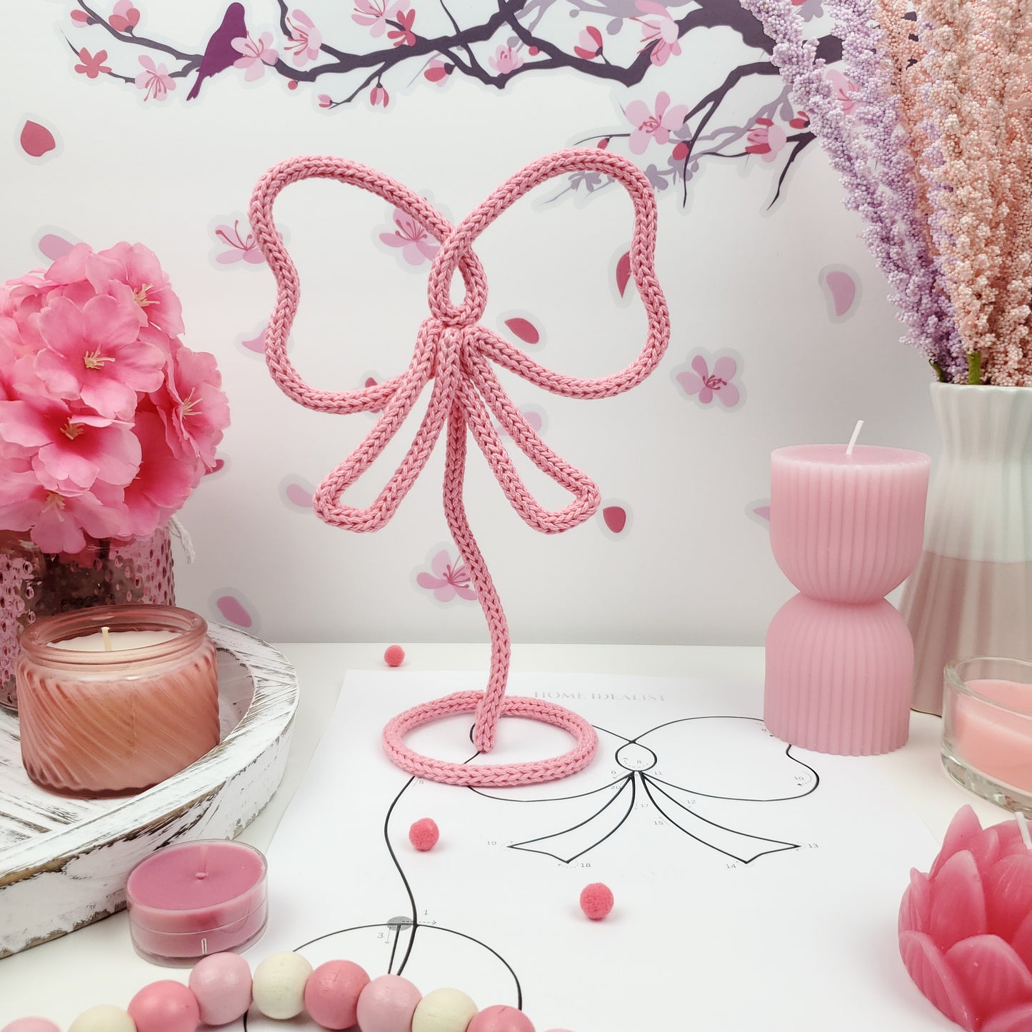 21 Freestanding Knitted Wire Art Templates