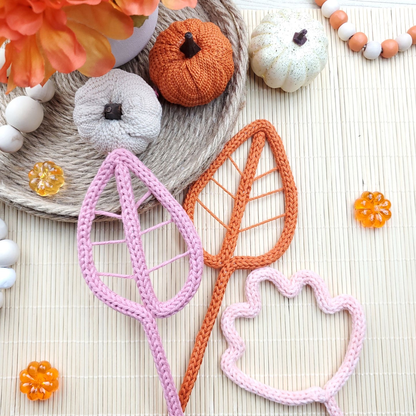 40 Fall Knitted Wire Art Templates