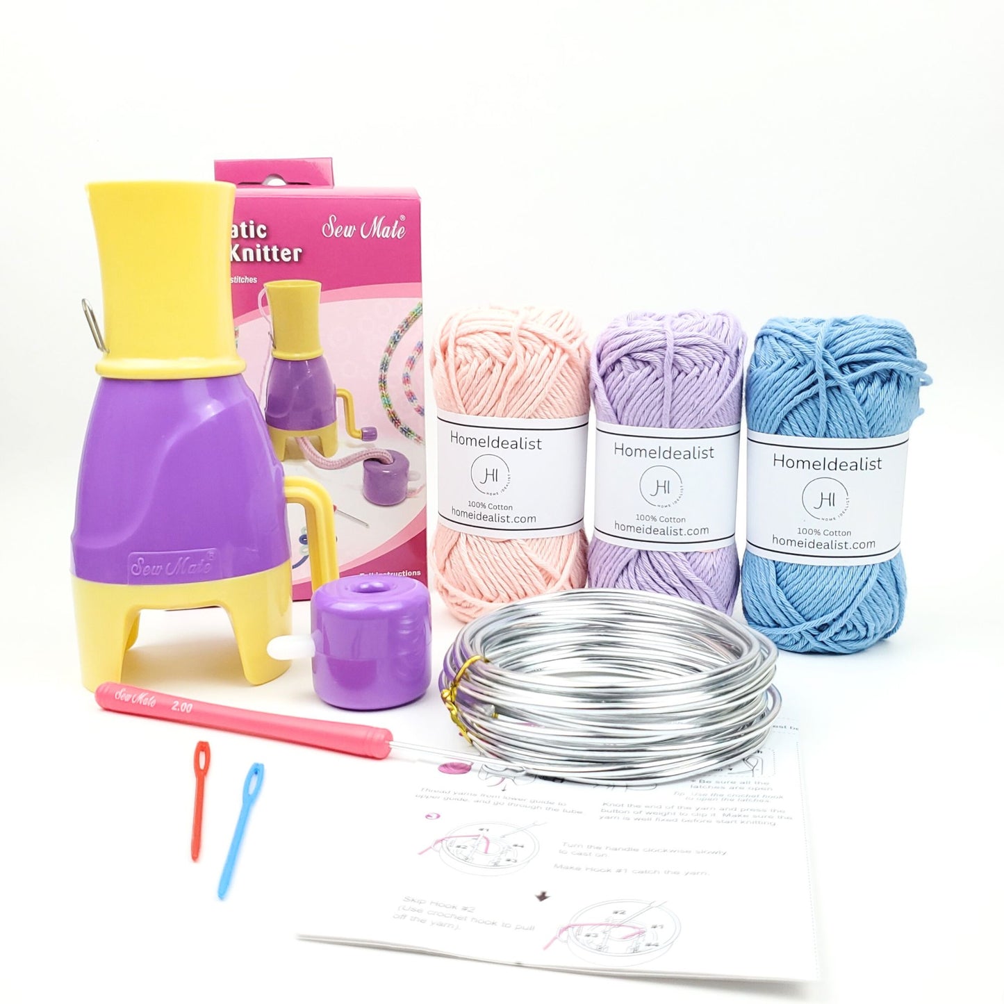 Knitted Wire Art Starter Kit