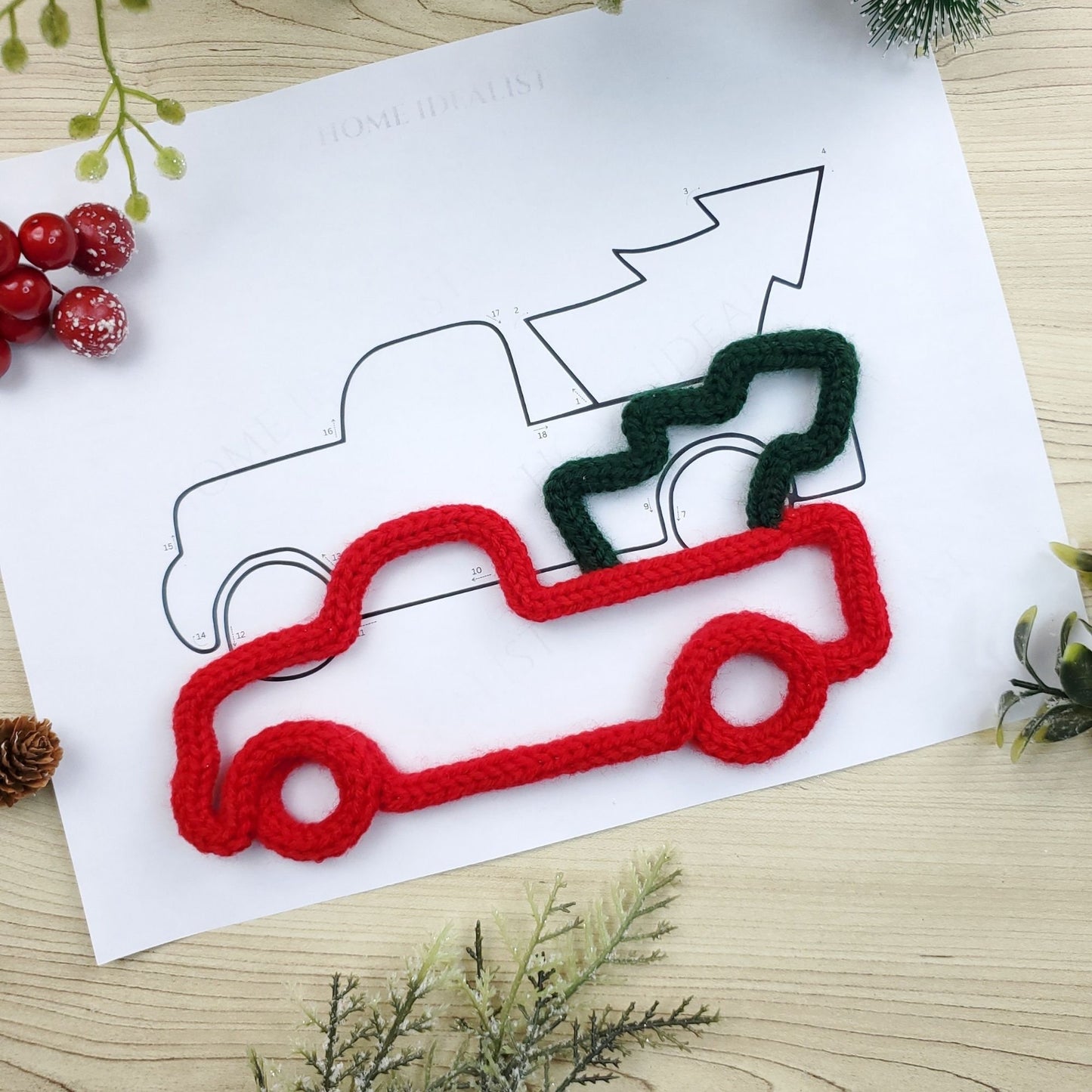45 Christmas Wire Art Templates – Figures & Initial Letters
