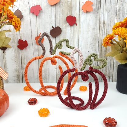 40 Fall Knitted Wire Art Templates