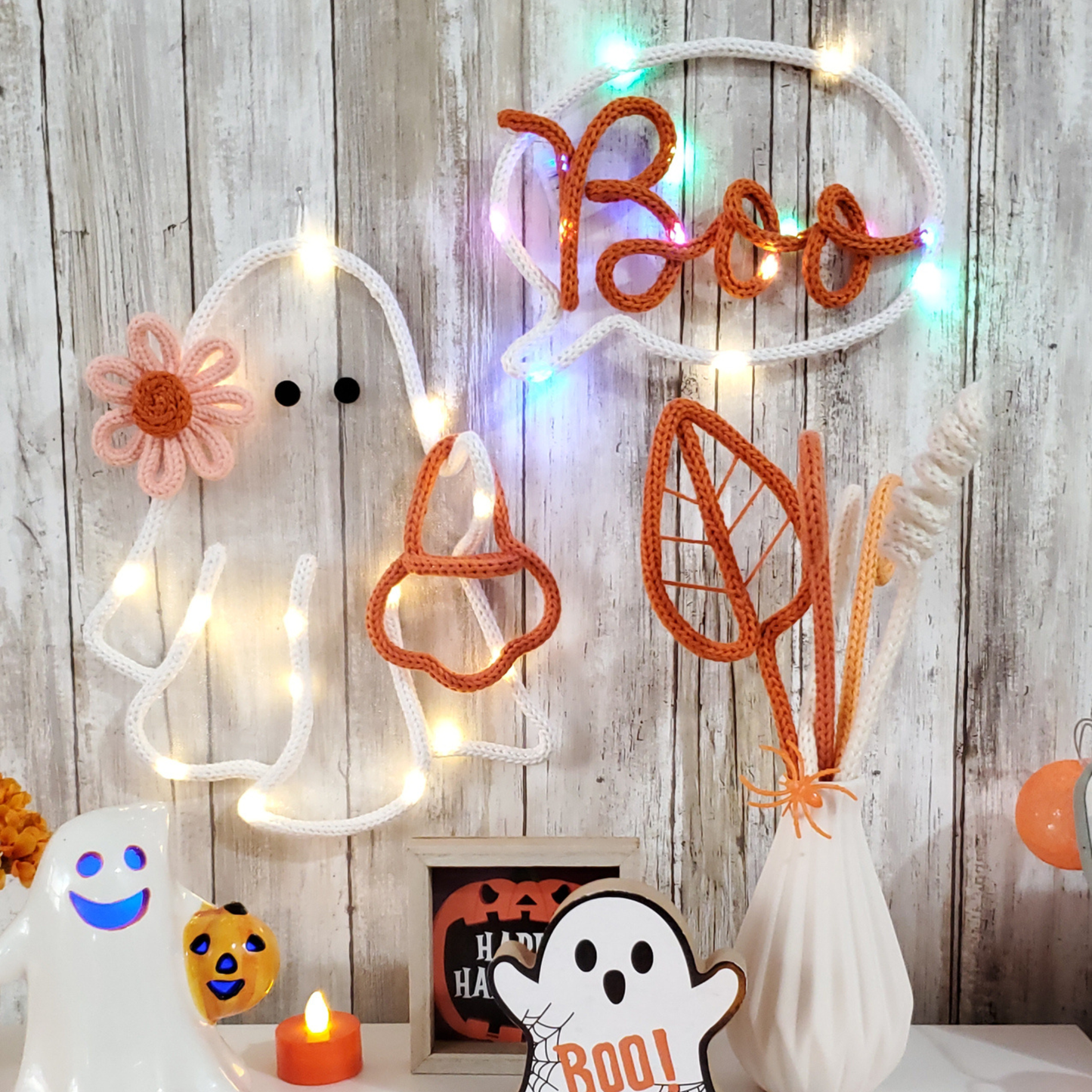Adding Lights to Knitted Wire Art - Video Tutorial