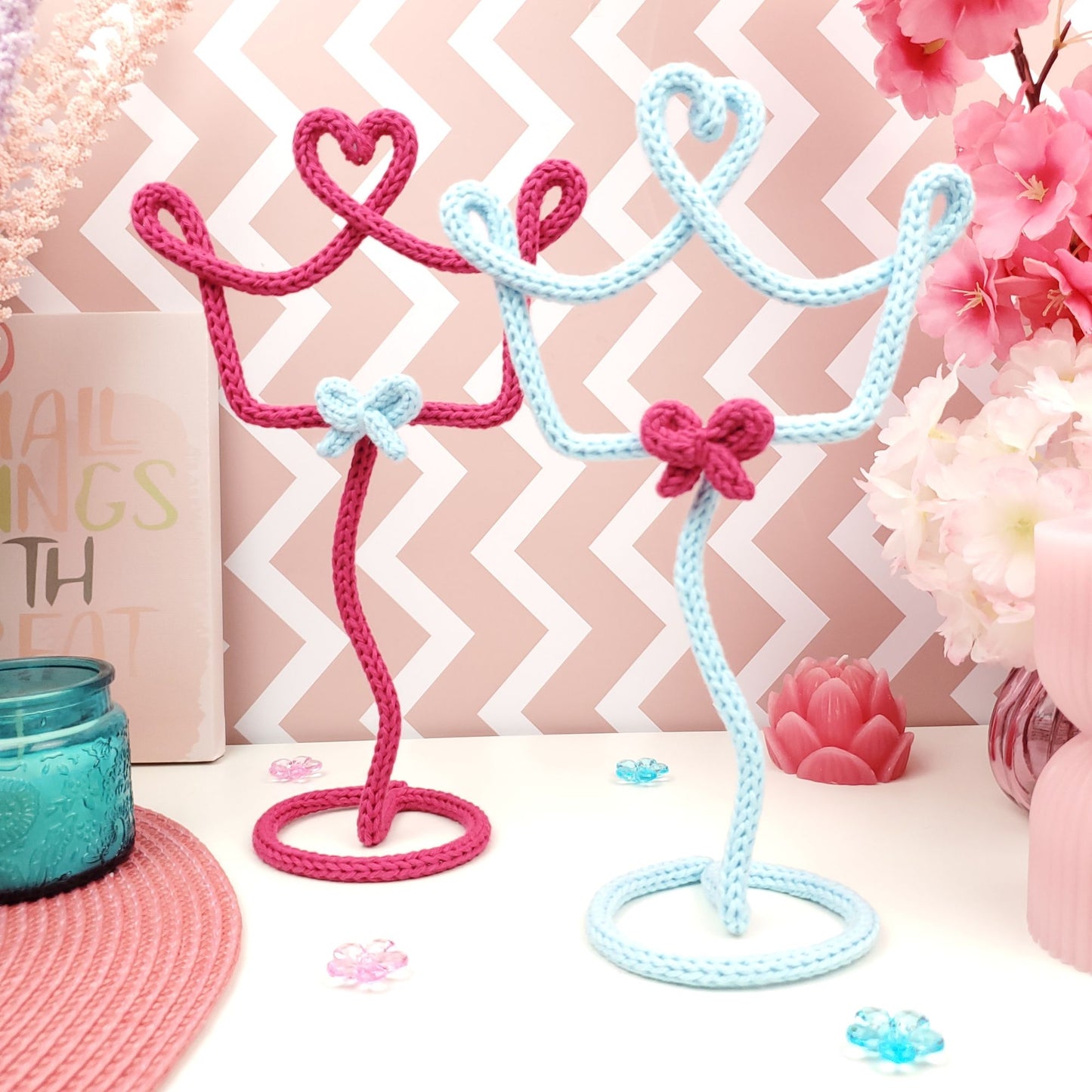 35 Freestanding Knitted Wire Art Templates