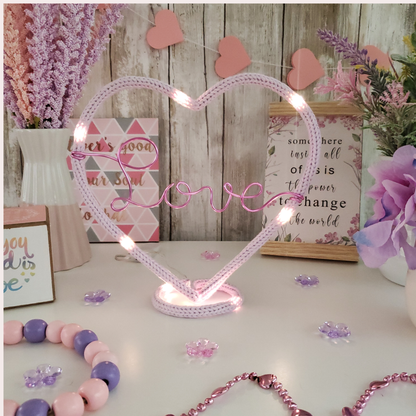 Adding Lights to Knitted Wire Art - Video Tutorial