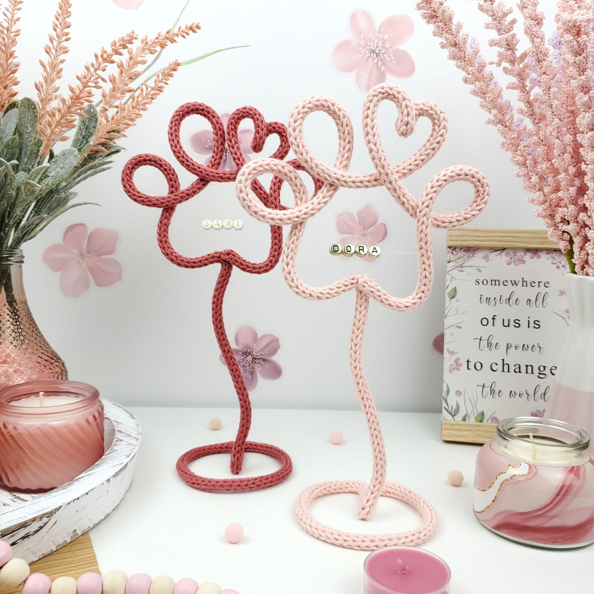 35 Freestanding Knitted Wire Art Templates