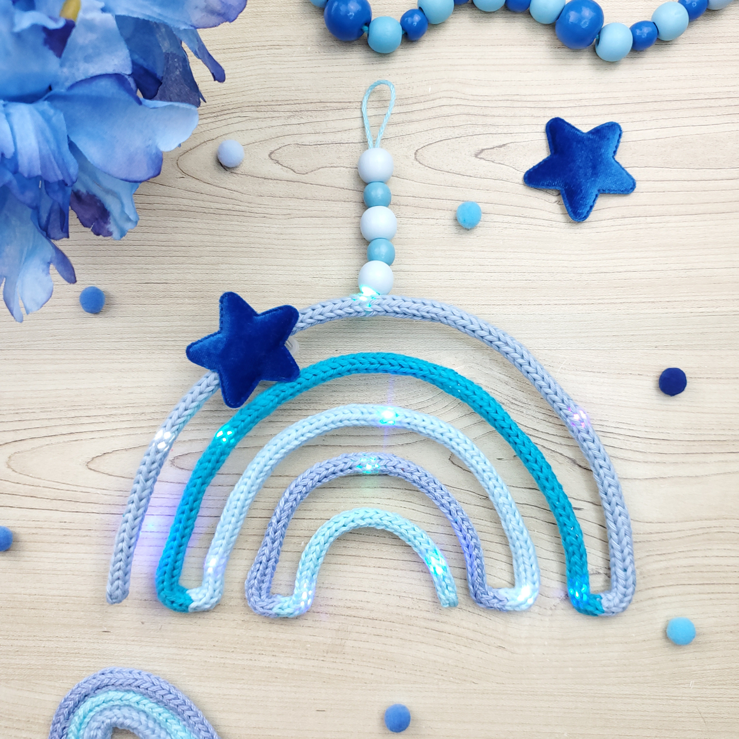 Adding Lights to Knitted Wire Art - Video Tutorial
