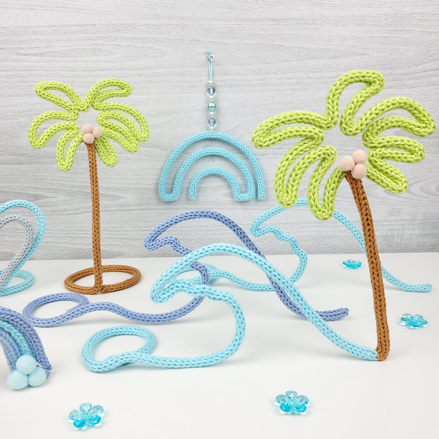 40 Summer Knitted Wire Art Templates