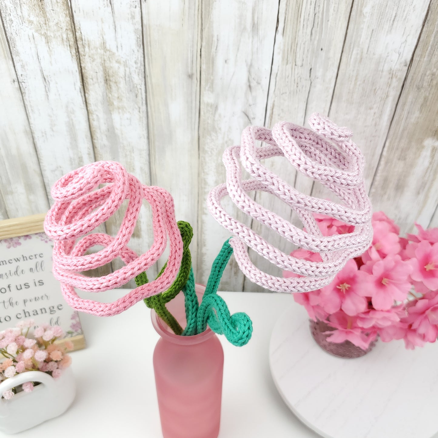 50 Flowers & Garden Knitted Wire Art Templates