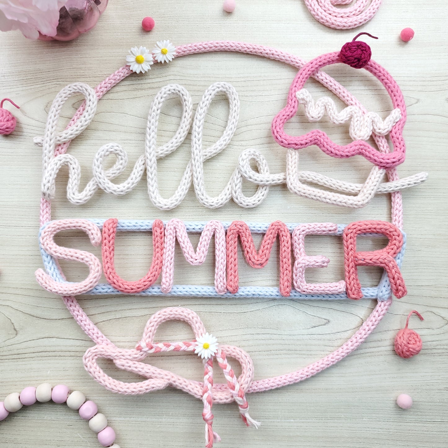 40 Summer Knitted Wire Art Templates
