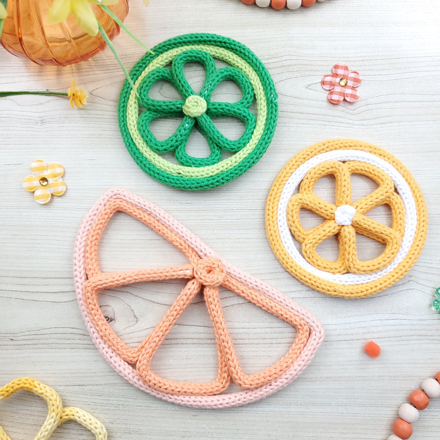 40 Summer Knitted Wire Art Templates
