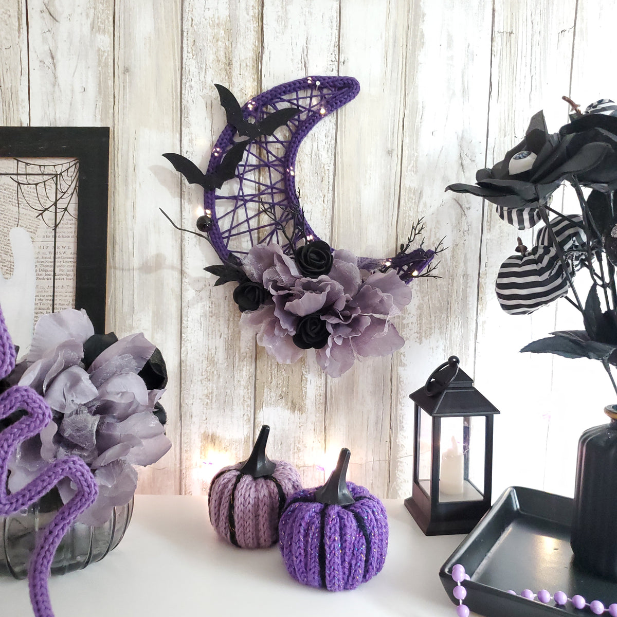40 Halloween Knitted Wire Art Templates