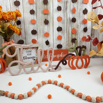 40 Fall Knitted Wire Art Templates