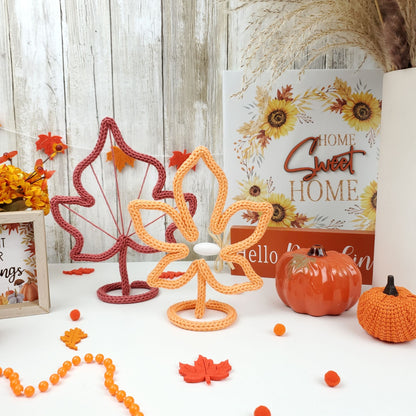 40 Fall Knitted Wire Art Templates