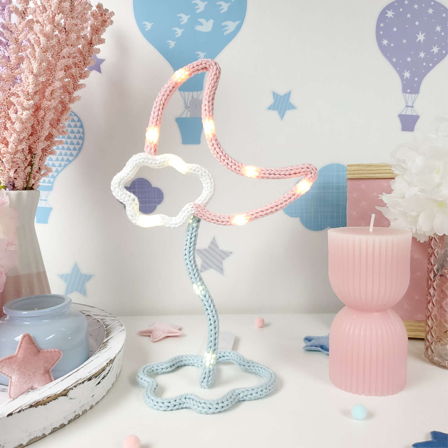 Adding Lights to Knitted Wire Art - Video Tutorial
