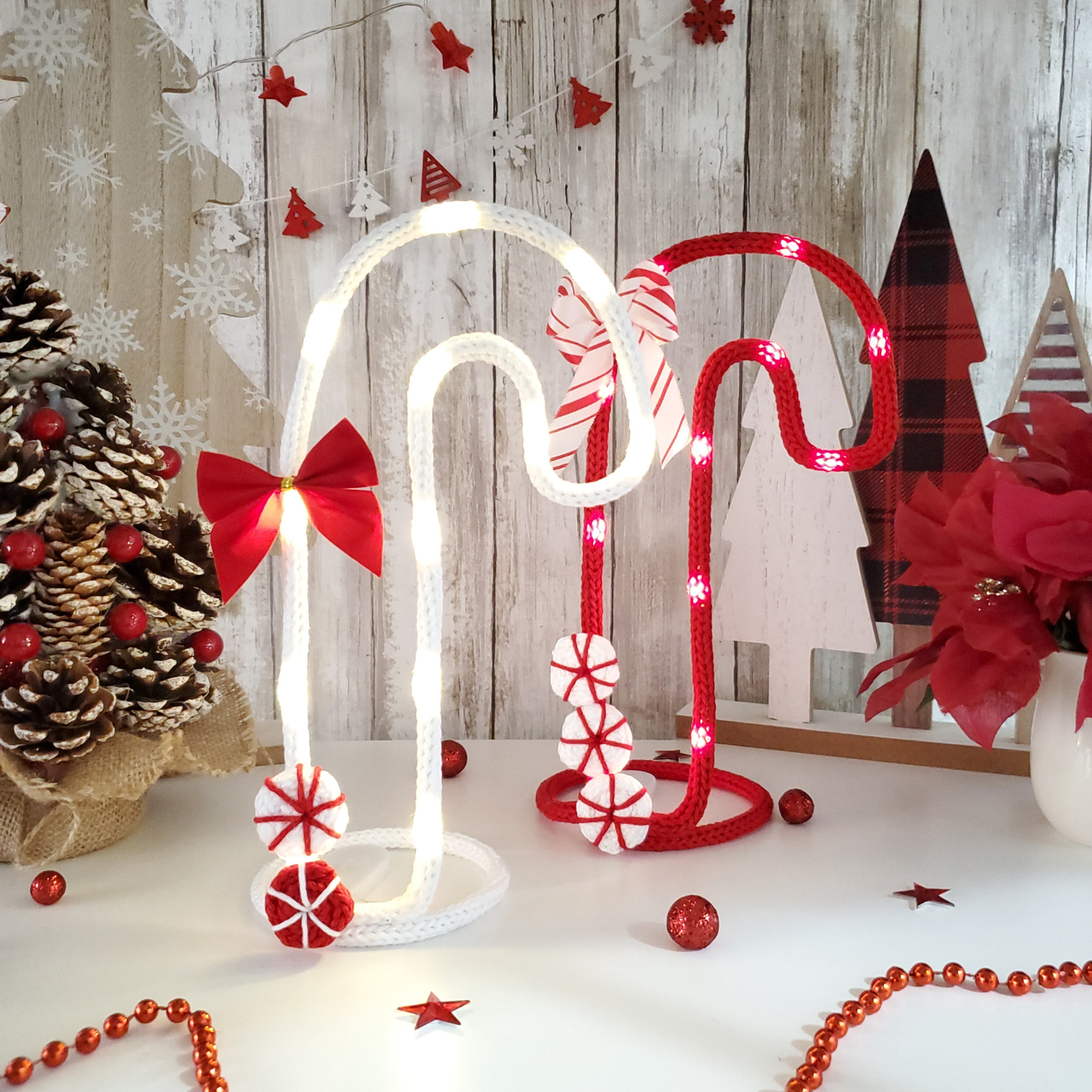 Adding Lights to Knitted Wire Art - Video Tutorial