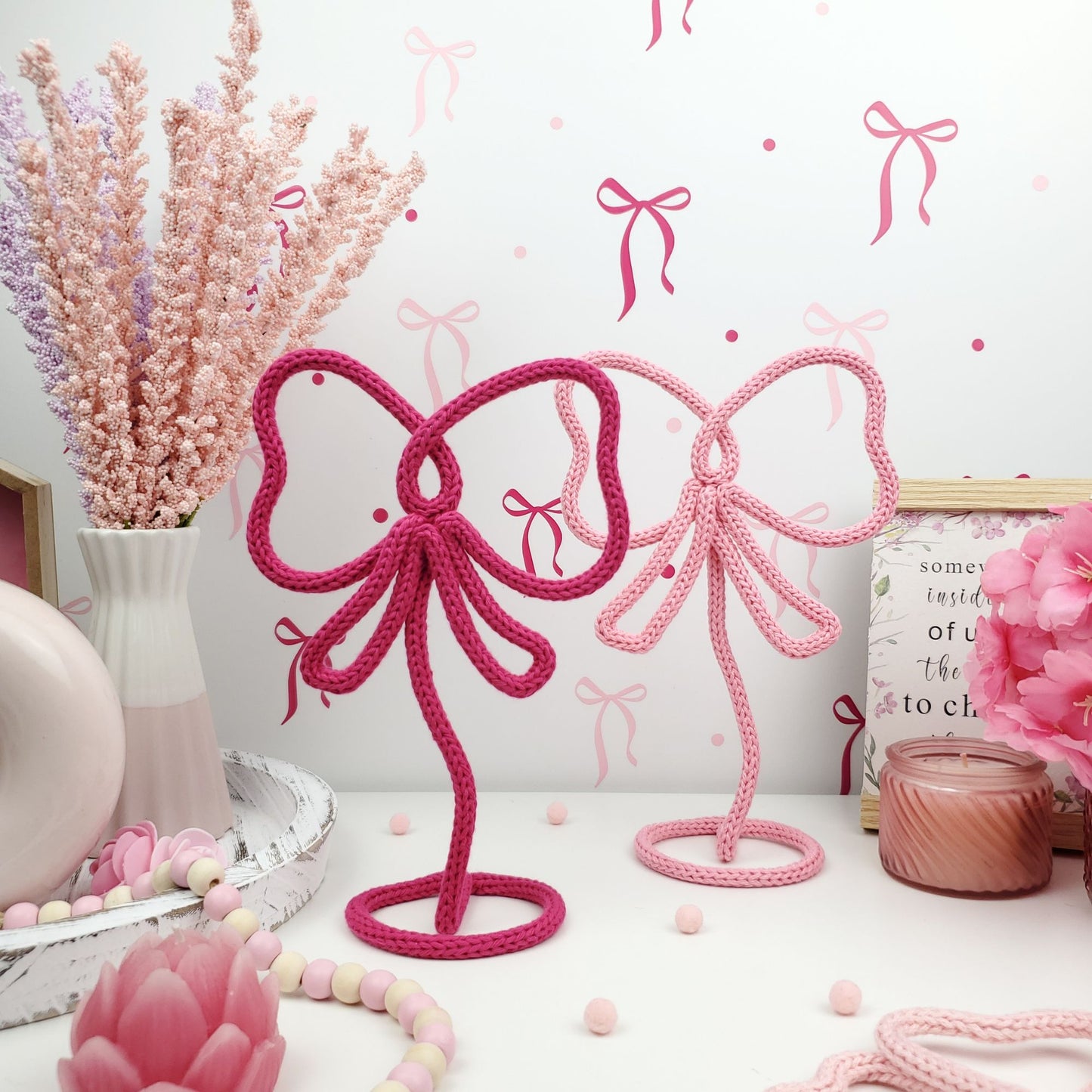 35 Freestanding Knitted Wire Art Templates