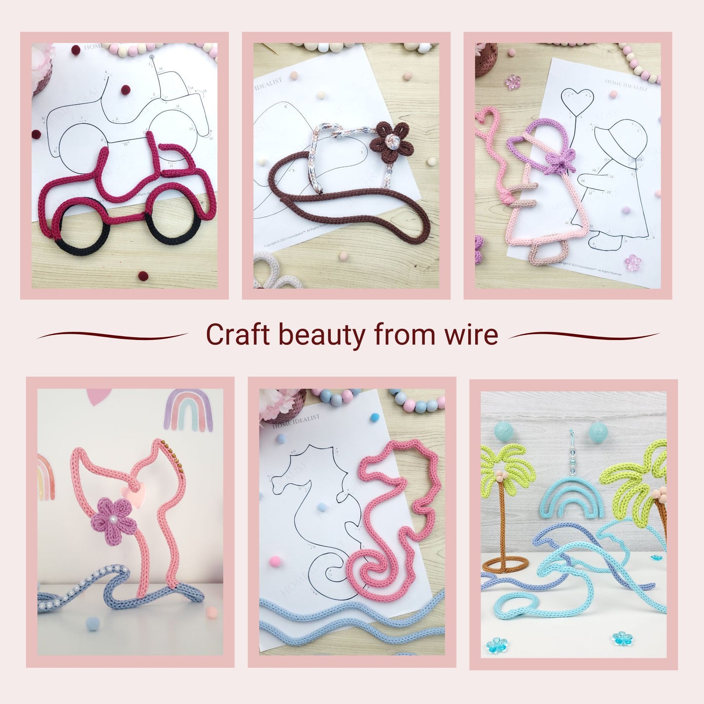 Complete Knitted Wire Art Course: Beginner to Advanced