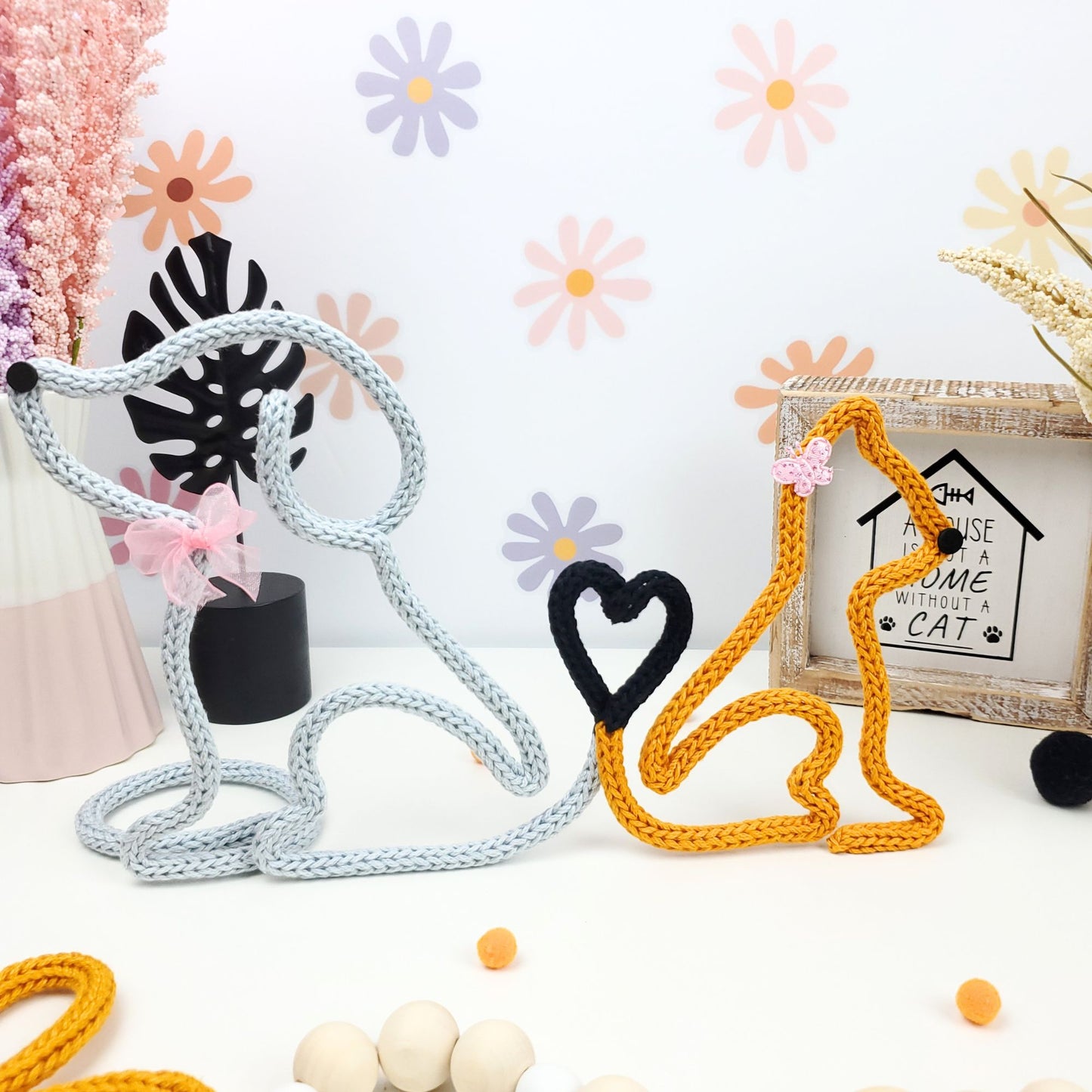 60 Animal Knitted Wire Art Templates