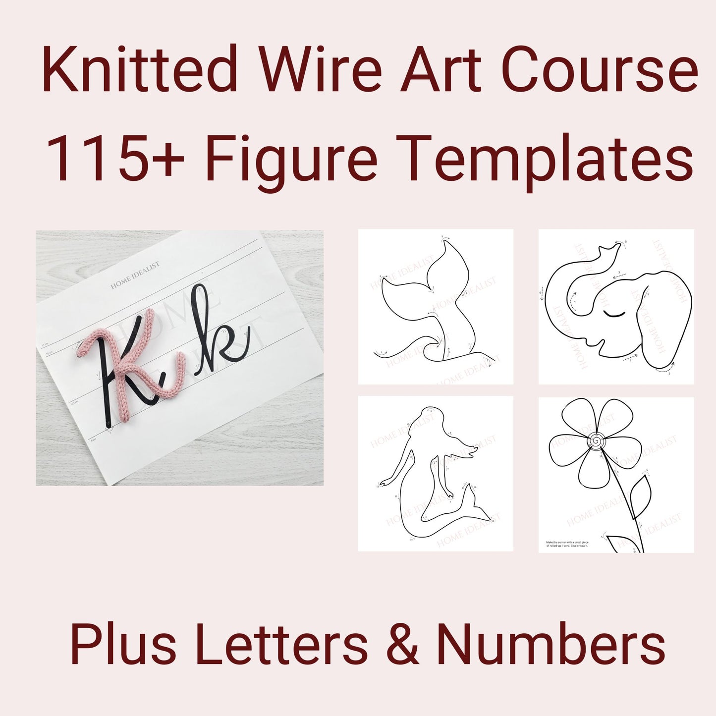 Knitted Wire Art Course for Beginners