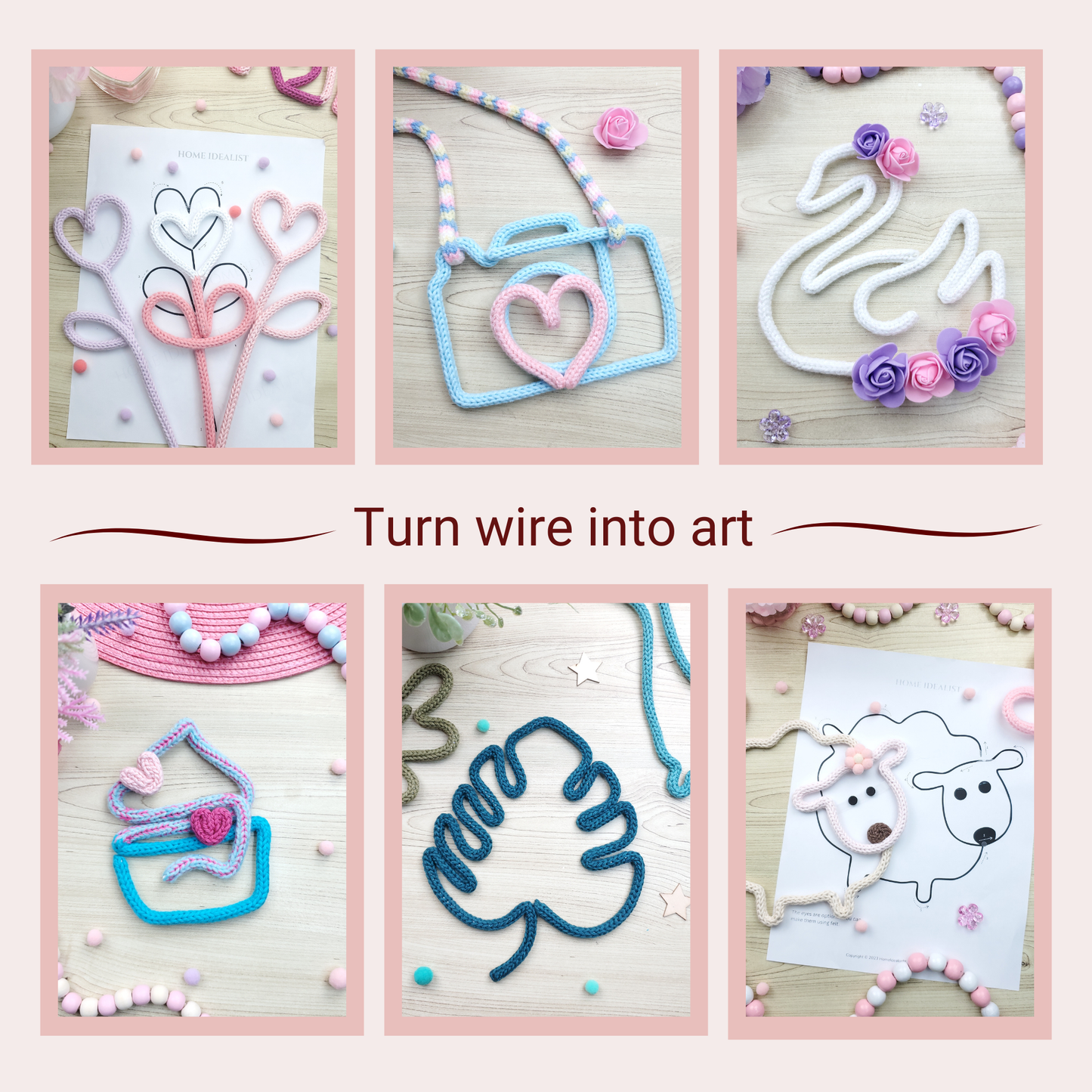 Knitted Wire Art Course for Beginners