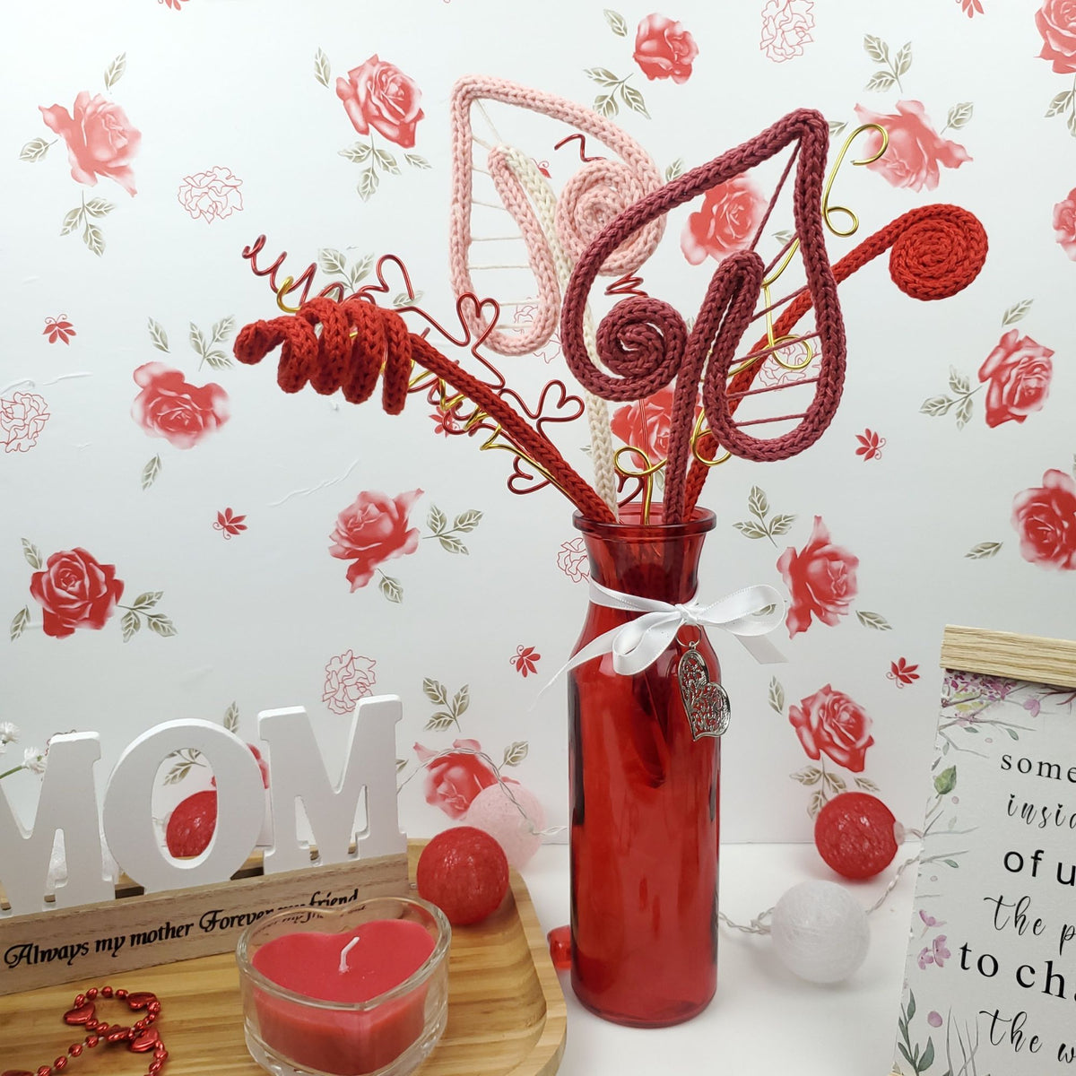 30+ Mother's Day Knitted Wire Art Templates